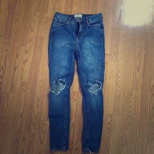 Free people busted knee